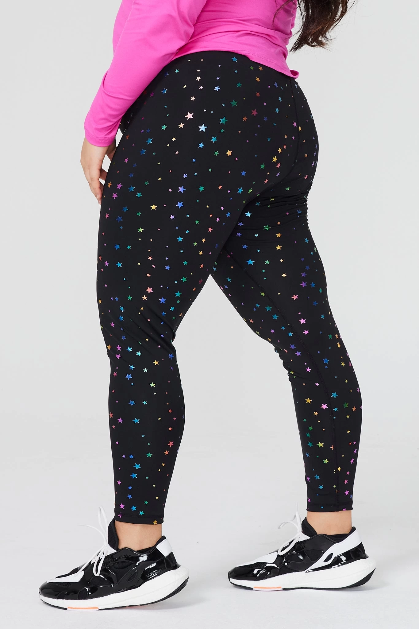 UpLift Leggings In Rainbow Mini Star 11 UpLift Leggings In Rainbow Mini Star - Image 9