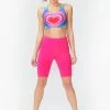 TLC Bike Shorts In Terez Pink -Chic Wear Shop 1 014ca2e1 5ea8 407b bd32 3450406482ce