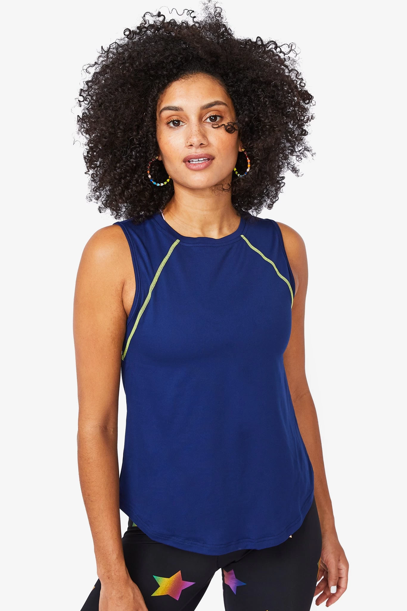 WorkIt Tank In Deep Blue 3 WorkIt Tank In Deep Blue