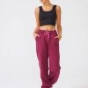 Sweatpants In Black Raspberry