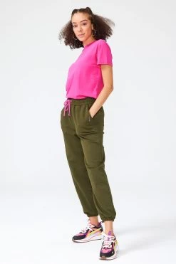 Sweatpants In Uniform Green