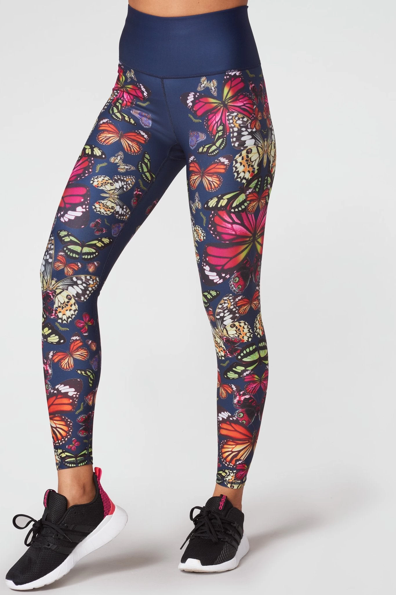 DuoKnit Leggings In Kaleidofly Pop 4 DuoKnit Leggings In Kaleidofly Pop - Image 2