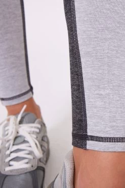 Colorblock TLC Leggings In Collegiate Gray And Dark Heathered Gray 12 Colorblock TLC Leggings In Collegiate Gray And Dark Heathered Gray -Chic Wear Shop 2ToneColorblock Legging CollegiateGrayDarkHeatherGray 5