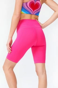 TLC Bike Shorts In Terez Pink -Chic Wear Shop 3 0597262c cf55 41fa 8870 111e71efa805