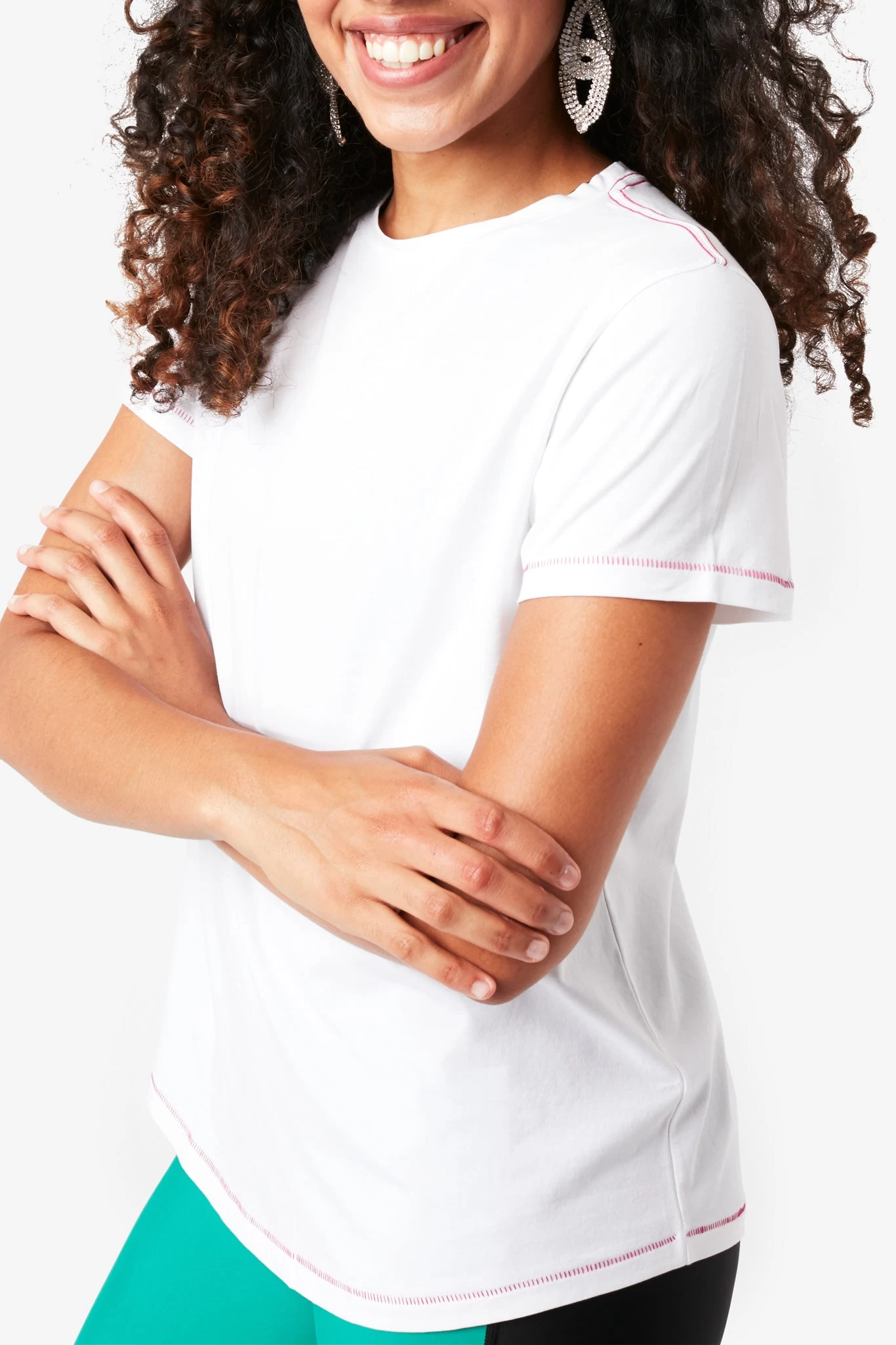 Bliss Tee In Marshmallow White 5 Bliss Tee In Marshmallow White - Image 3