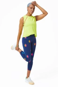 UpLift Capris In Navy Rainbow Star Foil 10 UpLift Capris In Navy Rainbow Star Foil -Chic Wear Shop 3 f934f1fb 4891 44b0 a21e b87316375c7c