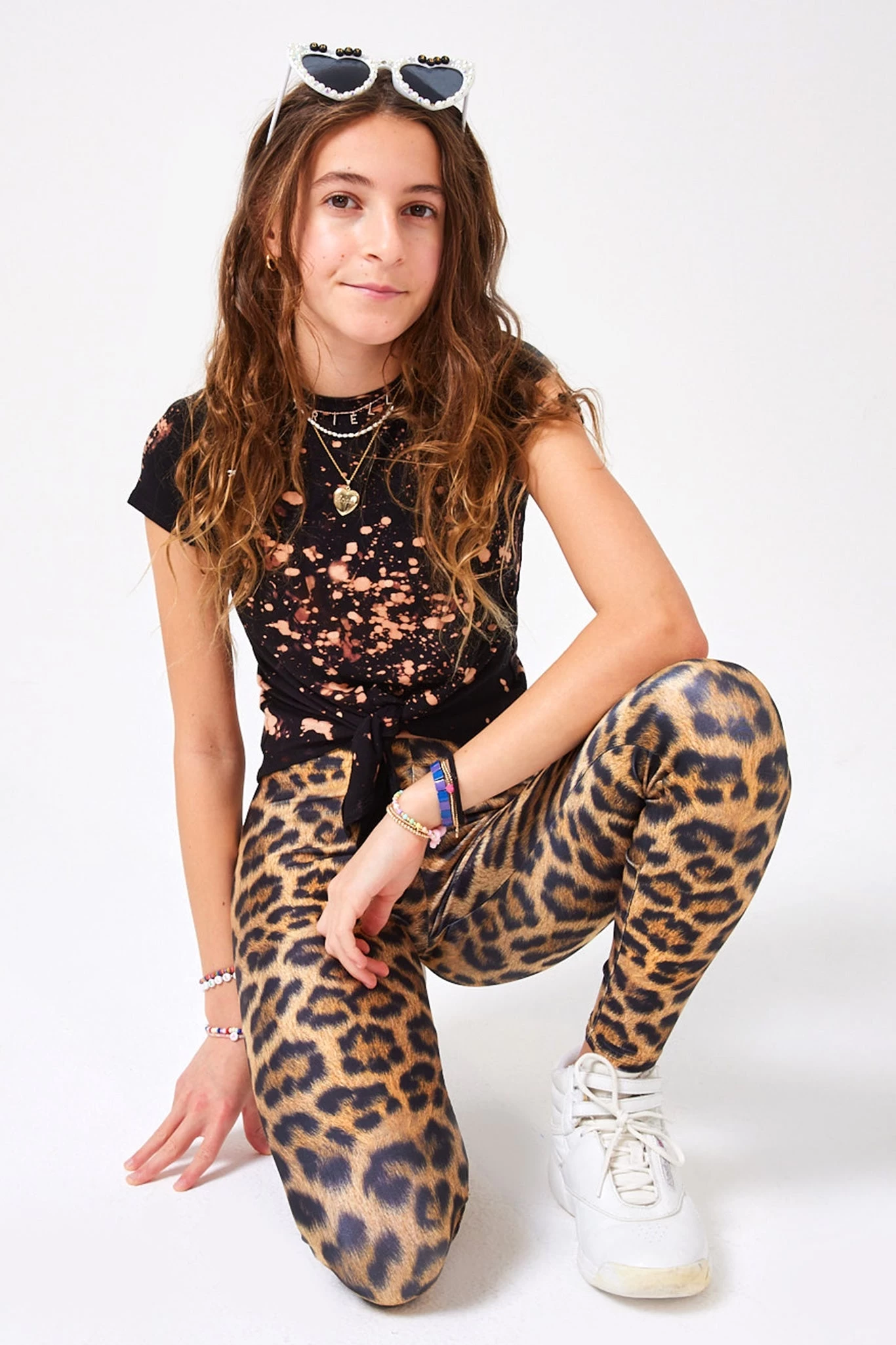 Kids Tie Front Tee In Theme Black 6 Kids Tie Front Tee In Theme Black - Image 4