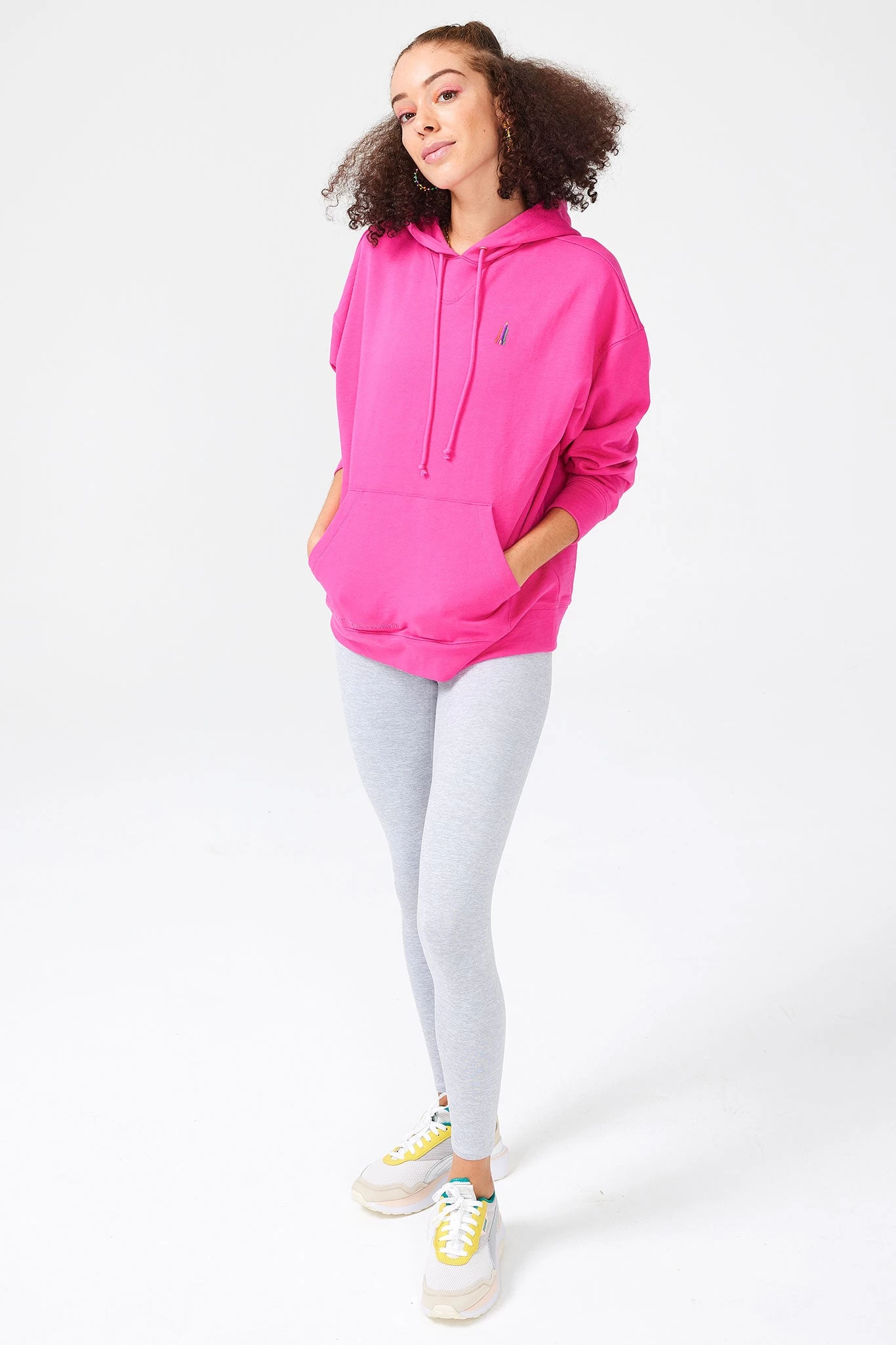 Hoodie In Terez Pink 9 Hoodie In Terez Pink - Image 7