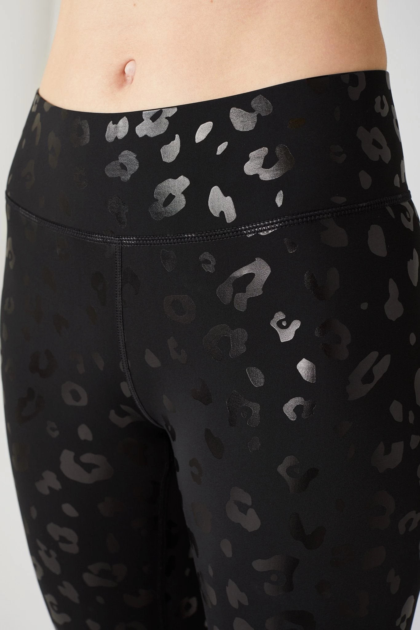 UpLift Leggings In Black Cheetah Foil 10 UpLift Leggings In Black Cheetah Foil - Image 8