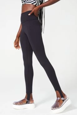 New Release 7 TLC Stirrup Leggings In Jet Black