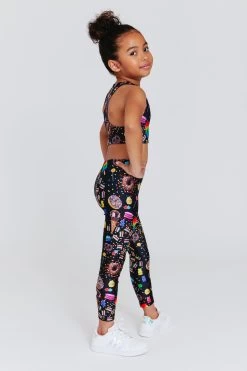 Kids Leggings In Black Candy Spill -Chic Wear Shop CandySpill Legging 2 f7f90475 536b 496c 9170 6874850e254f