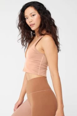 Two Tone TLC Crop Top In Aztec And Camel 11 Two Tone TLC Crop Top In Aztec And Camel -Chic Wear Shop Colorblock AztecCamel CropTop 4 01dc48b3 181c 40f5 b774 c7cb60781eb2