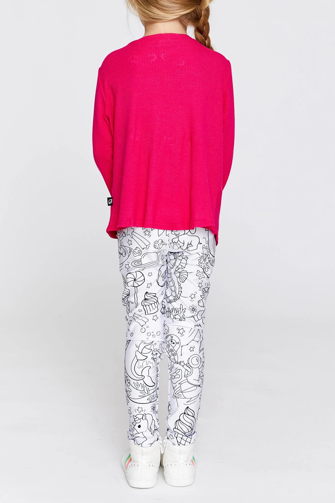 Toddler Leggings In Coloring Book 4 Toddler Leggings In Coloring Book - Image 2