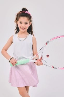 Kids Skater Skirt In Pink Gingham 7 Kids Skater Skirt In Pink Gingham -Chic Wear Shop ElleJay Tennis PDP 1 655ca014 b1af 4e6d a035 96bf53eca979