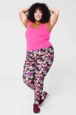 Hi-Shine Leggings In Neutral Mod -Chic Wear Shop Extended NeutralMod Legging 1