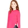 Kids Hooded Long Sleeve In Hot Pink -Chic Wear Shop Girls Hot Pink Hooded Long Sleeve 1 bb393e48 8cb9 4f21 a01d f8bceb9ccb91