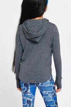 Kids Hooded Long Sleeve In Heathered Gray 8 Kids Hooded Long Sleeve In Heathered Gray -Chic Wear Shop GirlsFall22 GrayHooded LSTop 3 98fa6a91 673d 49b6 bdc2 a7cfca5b29e1