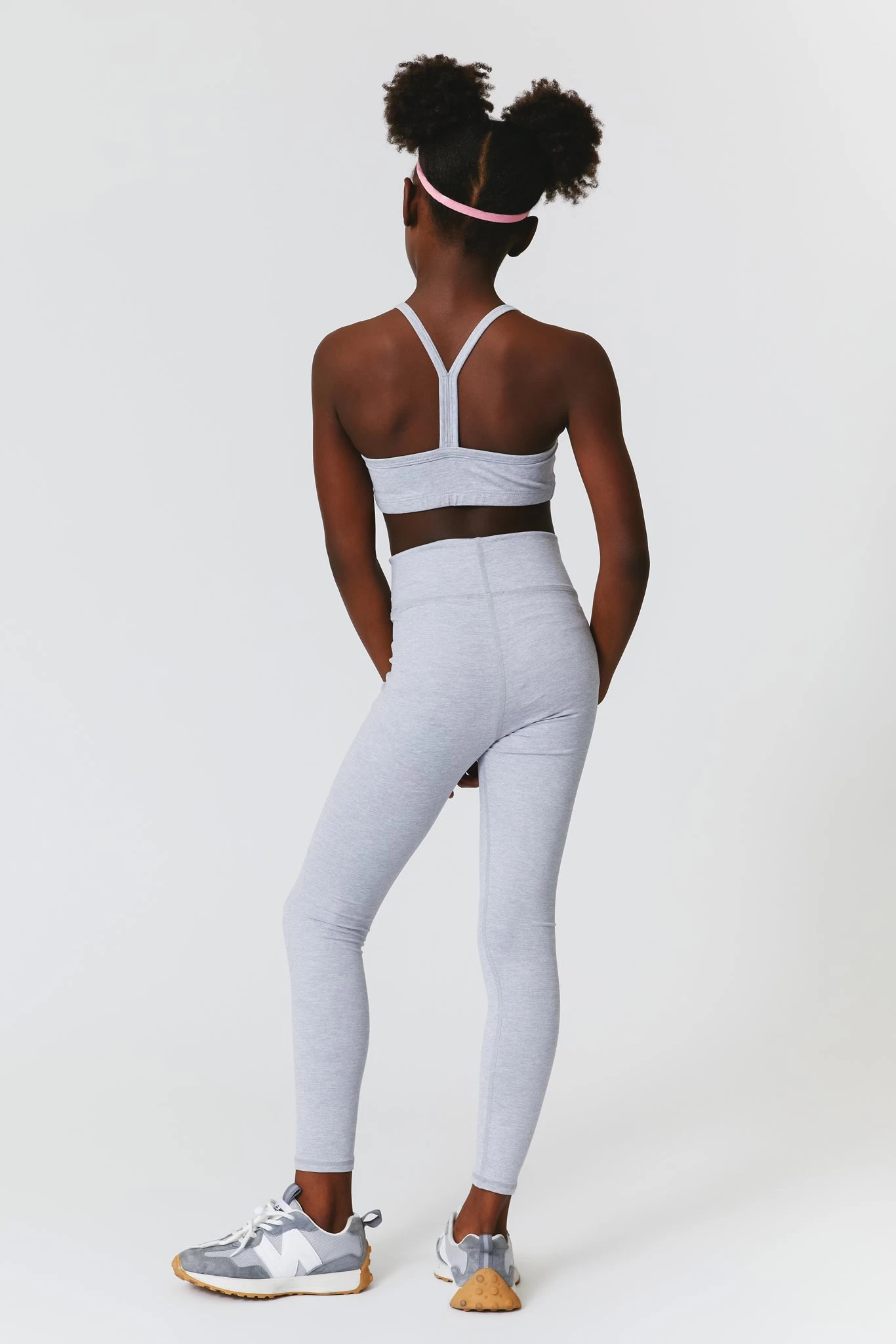 Girls TLC Leggings In Collegiate Gray 7 Girls TLC Leggings In Collegiate Gray - Image 5