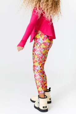 Girls Leggings In Gumdrops -Chic Wear Shop GumDrop Legging Girls 3