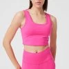 TLC Crop Top In Terez Pink -Chic Wear Shop LOOK 008 1189