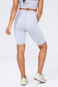TLC Bike Shorts In Collegiate Gray 12 TLC Bike Shorts In Collegiate Gray -Chic Wear Shop LOOK 017 017
