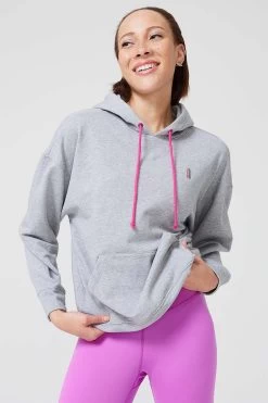 Hoodie In Heathered Gray