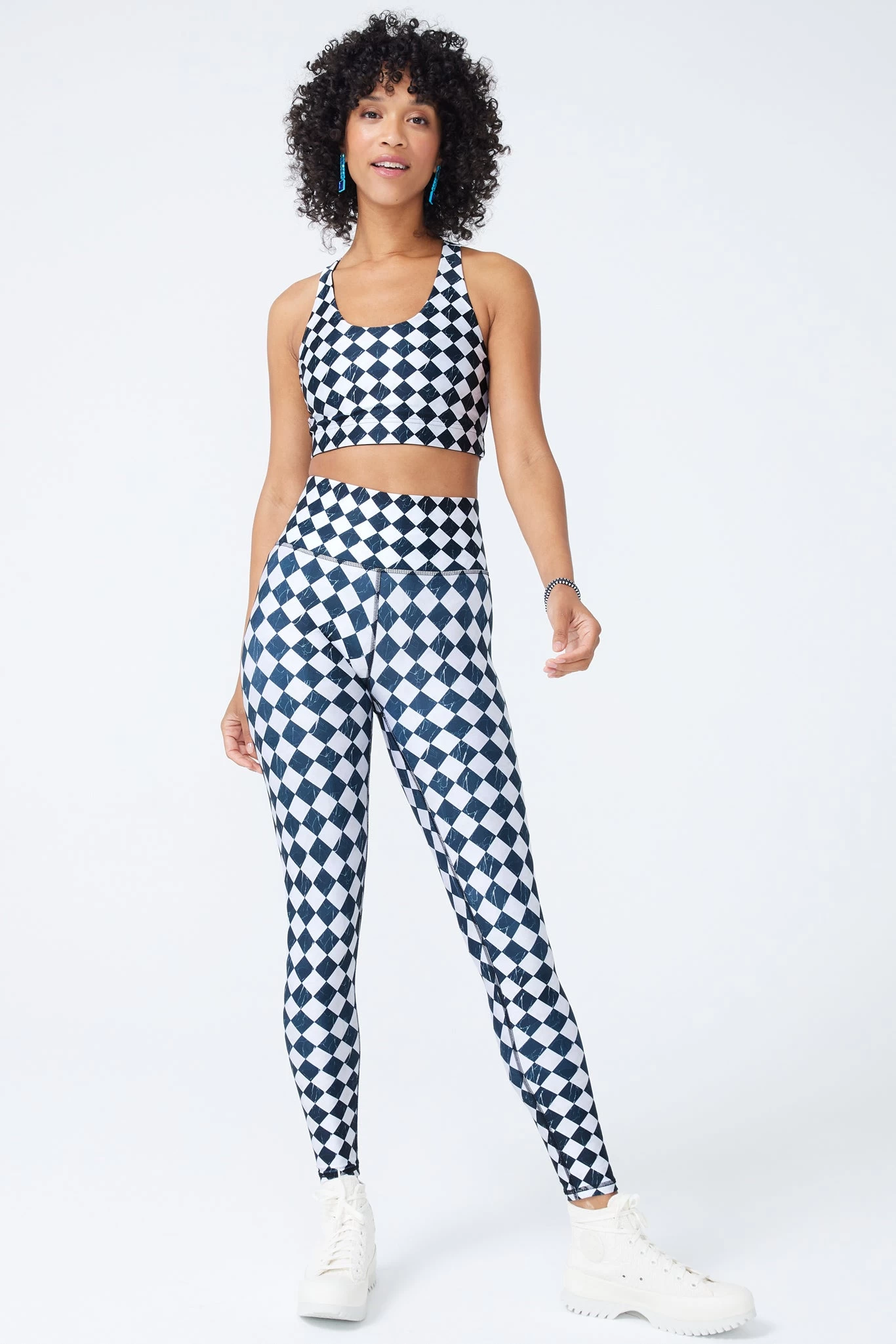 Hi-Shine Leggings In Dance Floor 5 Hi-Shine Leggings In Dance Floor - Image 3