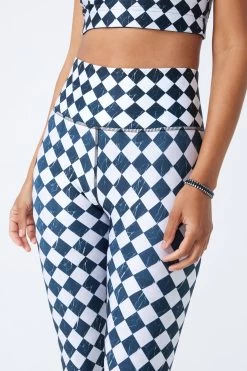 Hi-Shine Leggings In Dance Floor 16 Hi-Shine Leggings In Dance Floor -Chic Wear Shop MarbleFloor Leggings 2