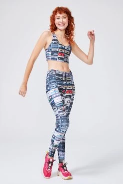 Hi-Shine Leggings In Mixtapes