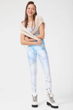 Hi-Shine Leggings In Ski Trip