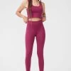 TLC Leggings In Black Raspberry