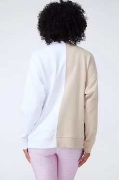 Chili Cardigan In Oat Milk And White -Chic Wear Shop OatMilkWhite ChiliCardigan 3