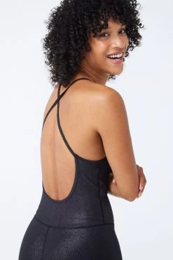 TLC Bodysuit In Onyx Sparkle 16 TLC Bodysuit In Onyx Sparkle -Chic Wear Shop OnyxSparkle TLC Bodysuit 4