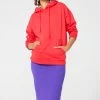 Hoodie In Hot Red -Chic Wear Shop Red Hoodie 1