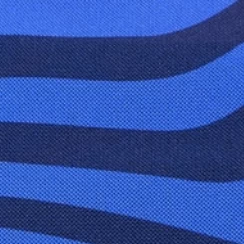 Mesh Mock Neck In Cobalt And Navy Wave 11 Mesh Mock Neck In Cobalt And Navy Wave - Image 9