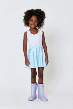 Kids Racerback Tank In White -Chic Wear Shop TEREZ FEB2022 32876 bd1228da c299 4917 89c5 a7731a7c6480