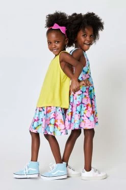 Kids Skater Skirt In Marshmallow Bunnies -Chic Wear Shop TEREZ FEB2022 33074 9b6e104b eb60 446f 904c 8a278ca22c3f