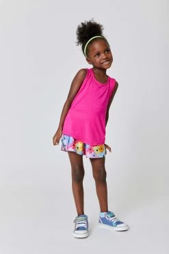 Kids Racerback Tank In Hot Pink -Chic Wear Shop TEREZ FEB2022 33131 6a64004d 7c75 4681 87e7 836d2ccd405e