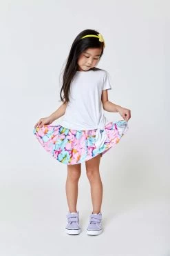 Kids Skater Skirt In Marshmallow Bunnies -Chic Wear Shop TEREZ FEB2022 34176 ebcd42a1 1fe3 401b b4a6 c69f3bdf6c1f