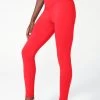 TLC Leggings In Super Hot Red 2 TLC Leggings In Super Hot Red -Chic Wear Shop TLC HotRed Leggings 2