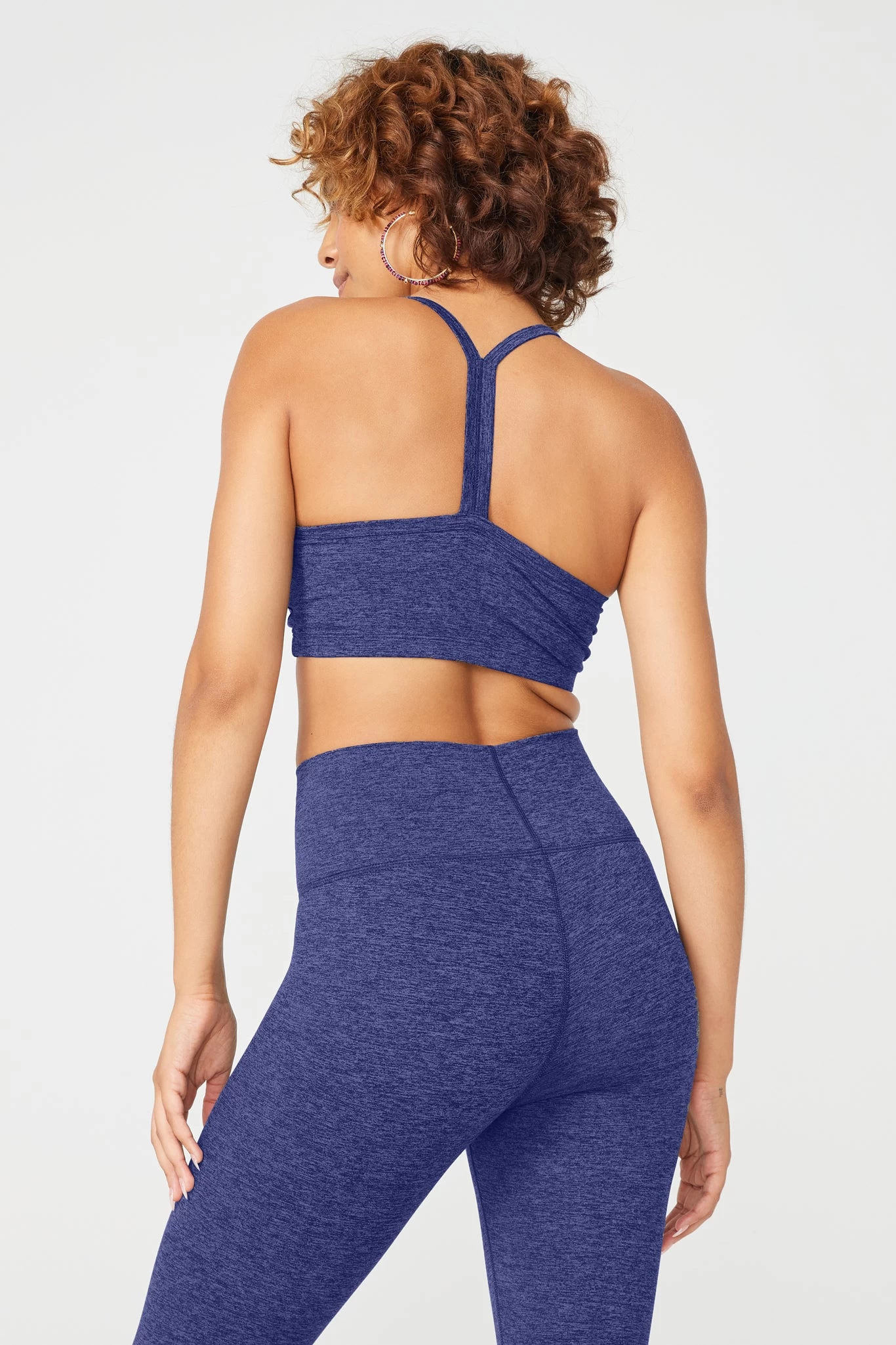 TLC Y-Back Bralette In Heathered Navy 5 TLC Y-Back Bralette In Heathered Navy - Image 3