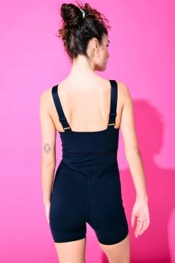 Action Short Bodysuit In Jet Black -Chic Wear Shop Terez63d980e1ebc5b61550192763d980e1ebc62.63d980e1ebc62