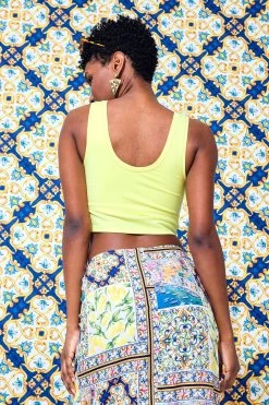 TLC Crop Top In Lemon -Chic Wear Shop Terez63dd6fa0b793039728466663dd6fa0b7935.63dd6fa0b7935