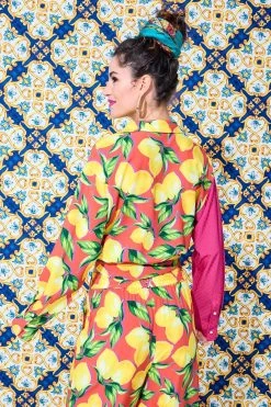 Button Down In Lemon Spritz Patchwork 10 Button Down In Lemon Spritz Patchwork -Chic Wear Shop Terez63dd6fa60723f35542109163dd6fa607246.63dd6fa607246