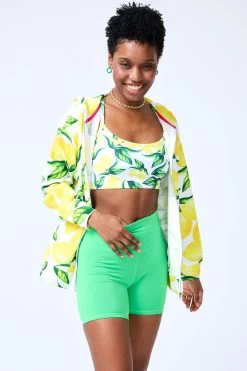 Oversized Zip Hoodie In Lemon Spritz -Chic Wear Shop Terez63dd722445d8c64369415663dd722445d93.63dd722445d93