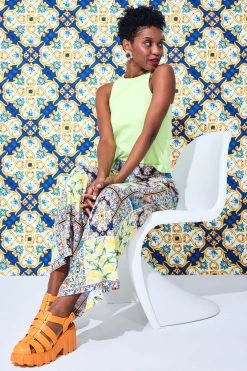 Pant In Amalfi Patchwork -Chic Wear Shop Terez63dd7227b942134319841263dd7227b9427.63dd7227b9427