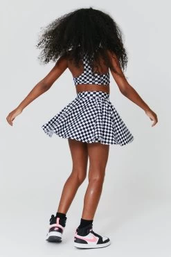 Girls Skater Skirt In Racing Check -Chic Wear Shop Terez63e063a7a52c742916267763e063a7a52ce.63e063a7a52ce