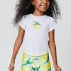 Girls Baby Tee With Lemon