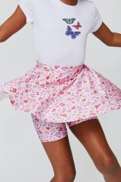 Kids Skater Skirt In Mini Pastel Floral 11 Kids Skater Skirt In Mini Pastel Floral -Chic Wear Shop Terez63e068499884769511737163e068499884c.63e068499884c