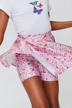 Kids Booty Shorts In Mini Pastel Floral -Chic Wear Shop Terez63e0684b5785500954584863e0684b5785b.63e0684b5785b